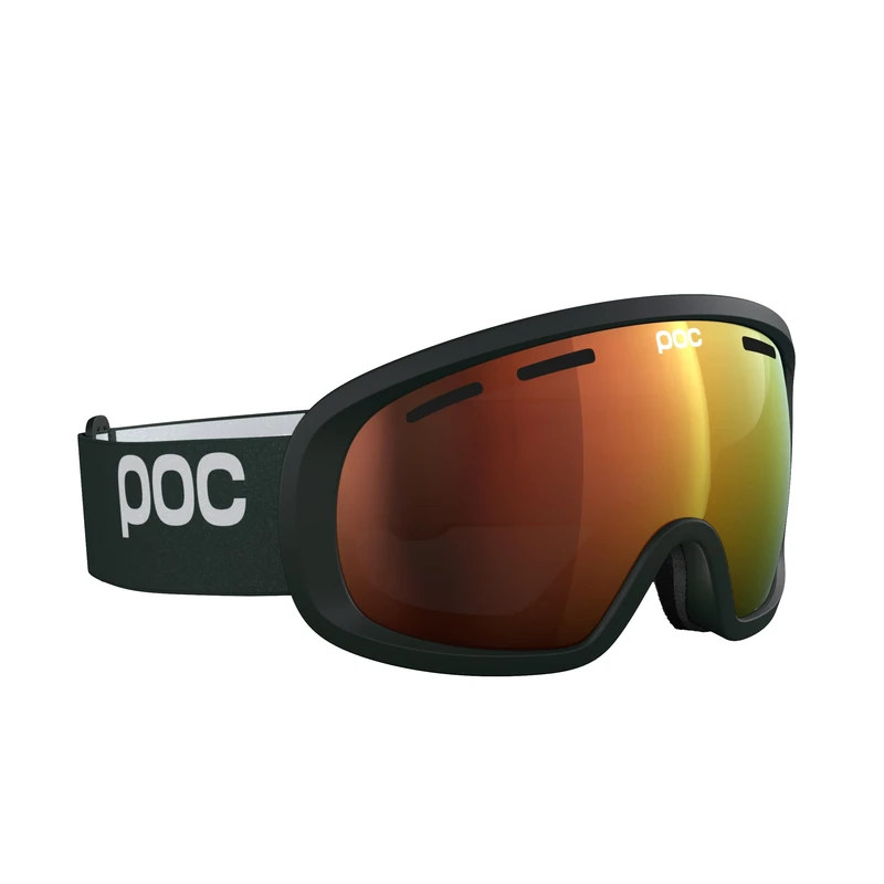 POC Fovea Mid - A smaller goggle with maximal vertical and peripheral vision – ideal for junior skiers or adults with smaller faces with complete UV protection