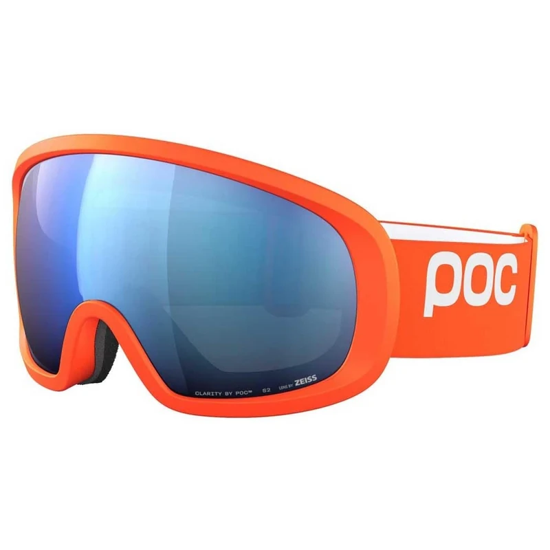 POC Fovea Mid - A smaller goggle with maximal vertical and peripheral vision – ideal for junior skiers or adults with smaller faces with complete UV protection