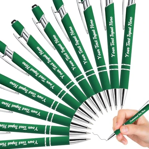 ShAxzHen Personalised Pens - 36 Pack Custom Engraved Stylus