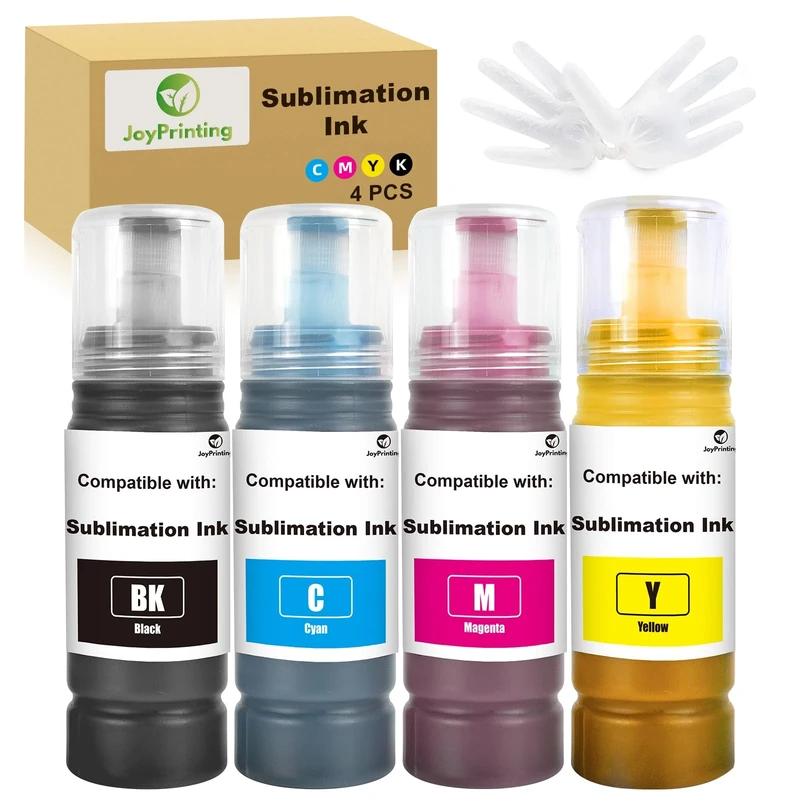 JoyPrinting Sublimation Ink 4-Pack - Compatible 2810 2820 2850