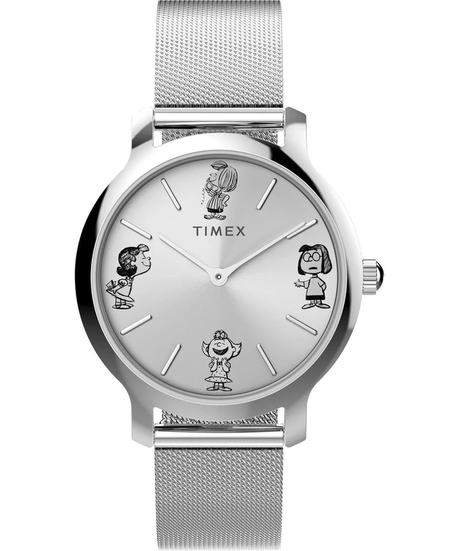 Timex Women's Analogue Quartz Watch Peanuts Transcend