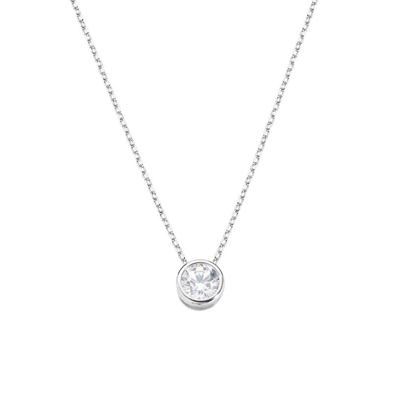 AMEN COLAR, PRATA 925, Silver, No Gemstone