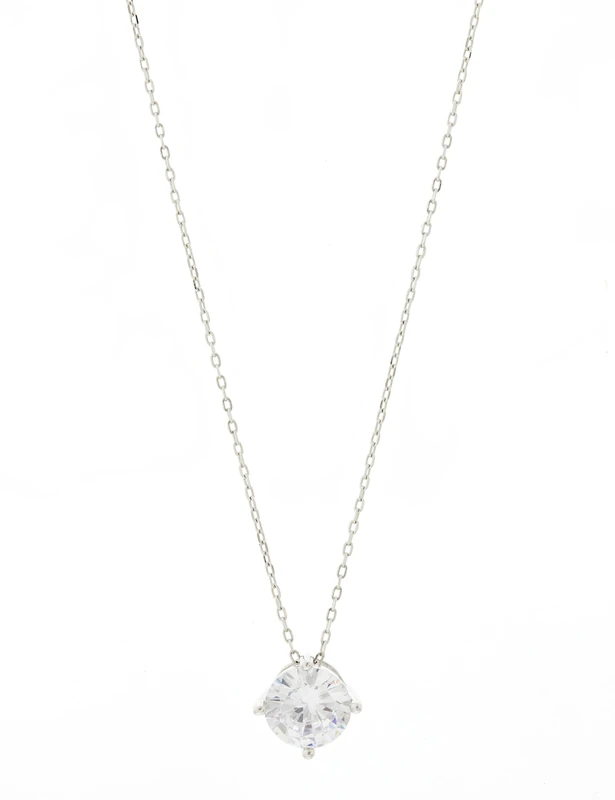 AMEN COLAR, PRATA 925, Silver, No Gemstone