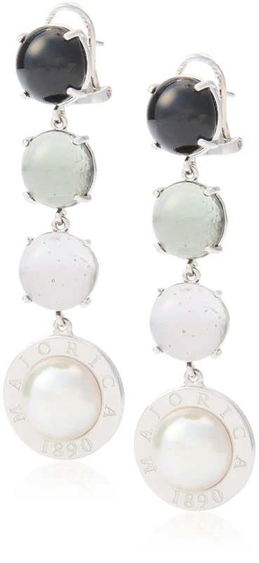 BY BRINCOS MAJORICA OUTLET, PRATA 925, One Size Fits All, Stainless Steel, No Gemstone