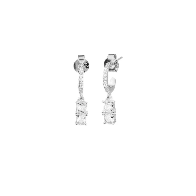 BY BRINCOS RADIANT, PRATA 925, One Size Fits All, Stainless Steel, No Gemstone