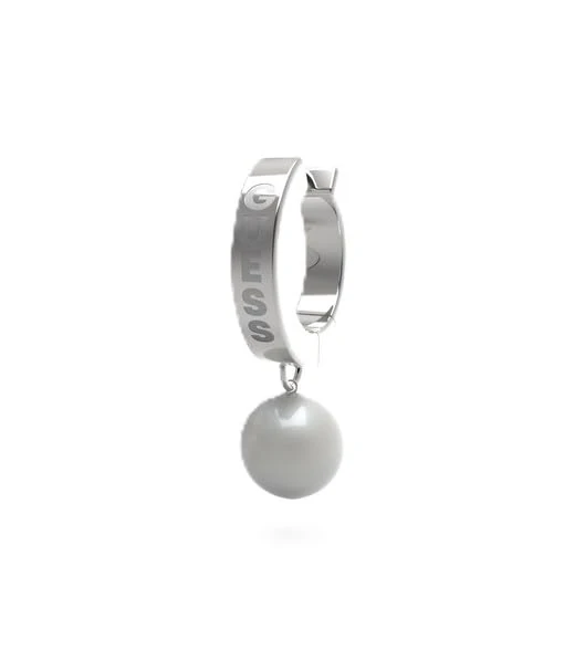 BY BRINCOS GUESS, ACO, One Size Fits All, Stainless Steel, No Gemstone
