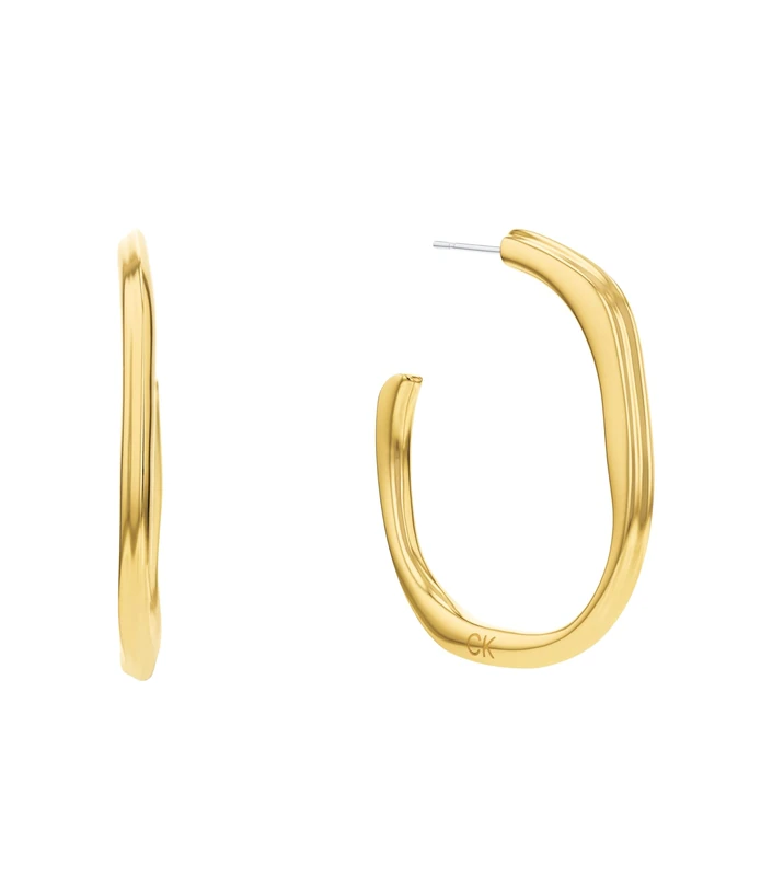 BY BRINCOS CALVIN KLEIN, ACO, TU, Stainless Steel, No Gem, TU, Stainless Steel, No Gemstone