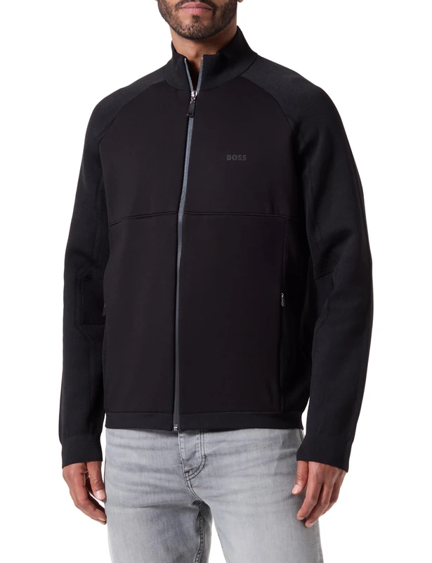 HUGO Men's Knitwear, Black 1, M