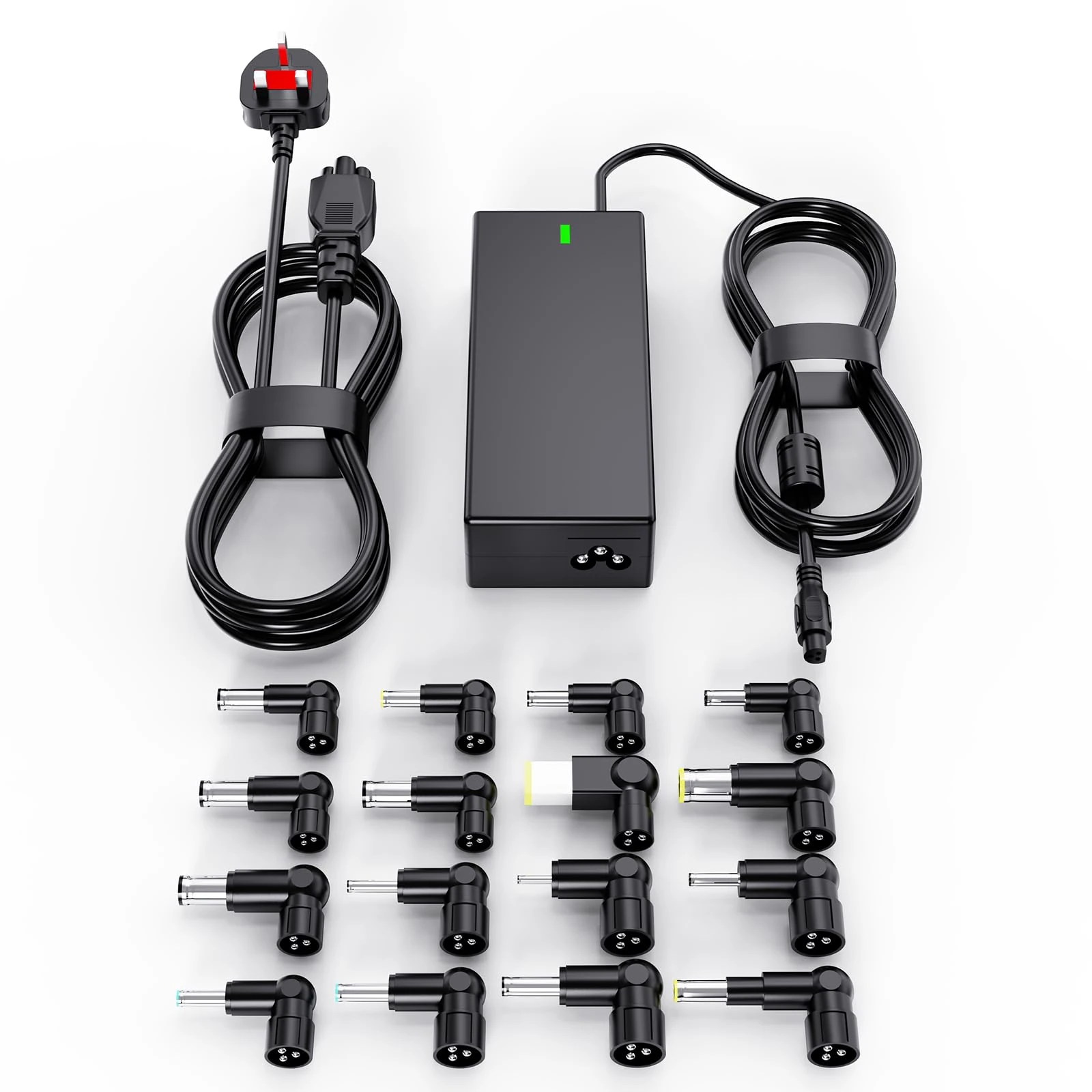 Cabuty 90W Universal AC Adapter Charger Compatible with HP Acer Asus Lenovo Dell IBM Toshiba Samsung Sony Fujitsu Gateway Laptop Ultrabook Chromebook Power Cord with 16 Plugs