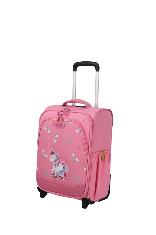 travelite Children's Suitcase with 2 Wheels for mini World Explorers, Hand Luggage Children's Trolley MINIMOVER Made of Recycled Polyester, 44 cm, 1.9 kg
