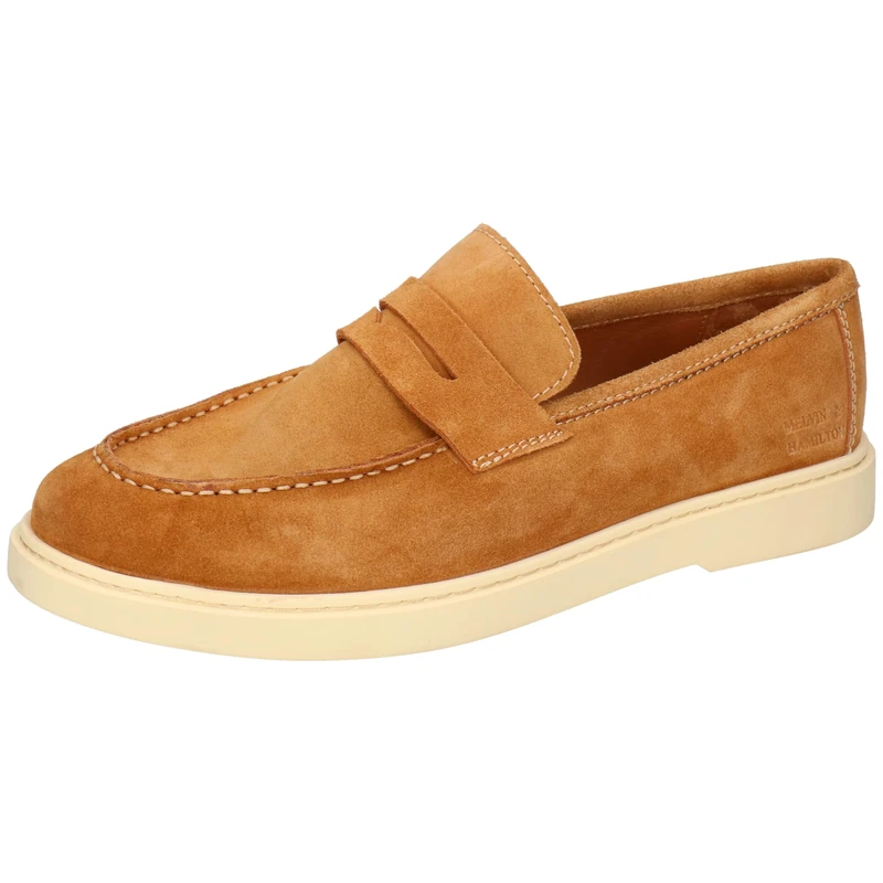Melvin & Hamilton Men's Bruno 3 Moccasin, Brown, 9.5 UK