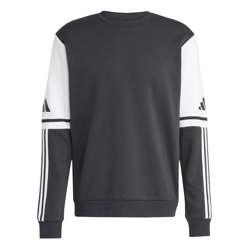 adidas Men's Squadra25 Sweat Crew Sweatshirt, black/white, 3XL