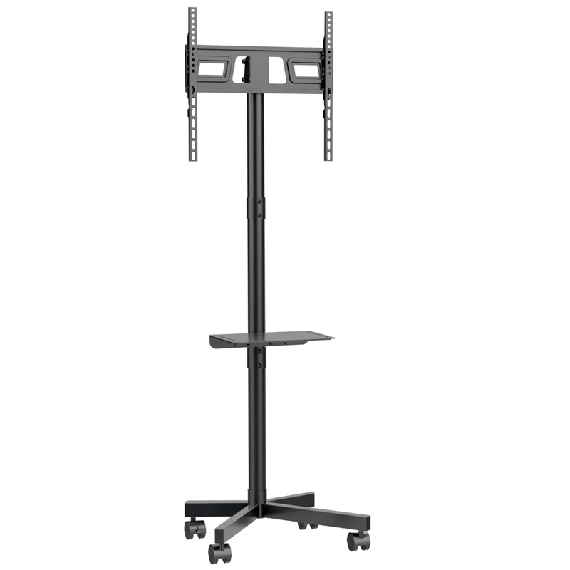 Maclean TV cart stand, professional,32-55", on casters, max. VESA 400x400, max. 25kg, MC-949