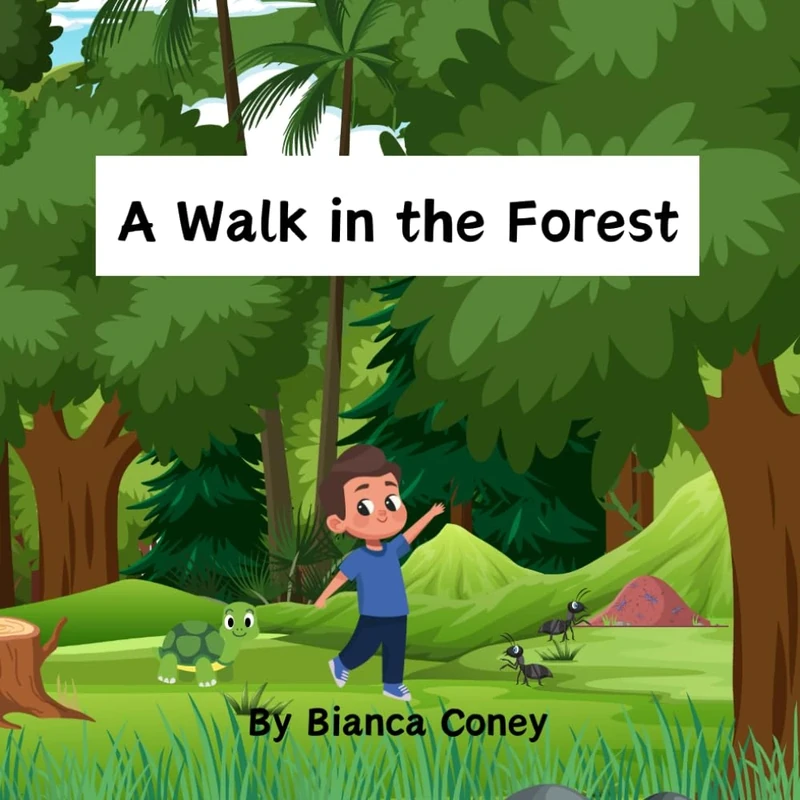 A Walk in the Forest, Children's Storybook, Forest Animals