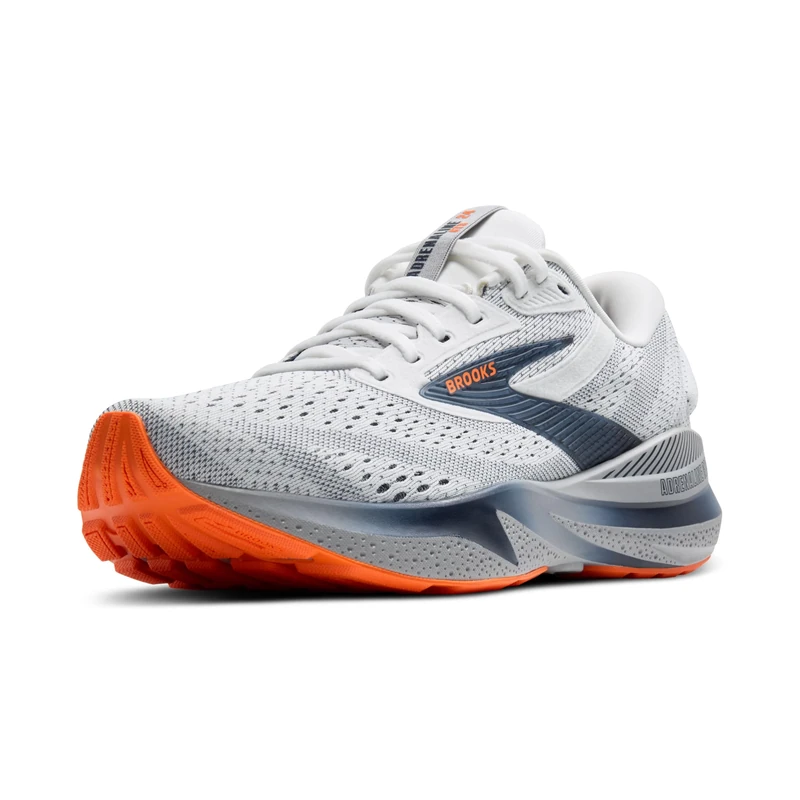 BROOKS 1104371D129 Adrenaline GTS 24 Men White/Peacoat/Alloy UK 10.5
