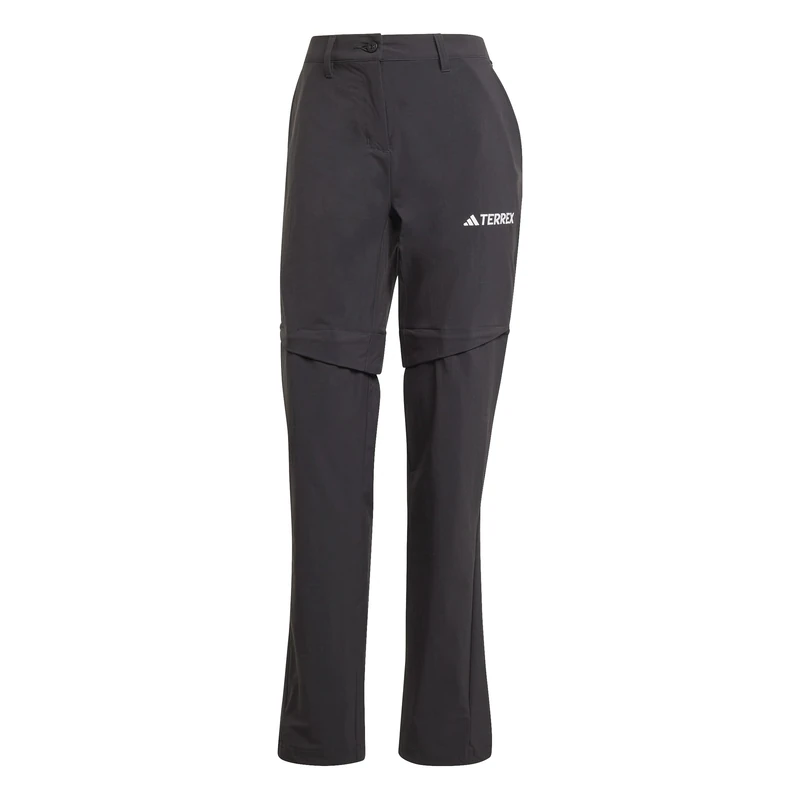adidas Women's Terrex Multi Zip Off Pants, Black, 20 Tall
