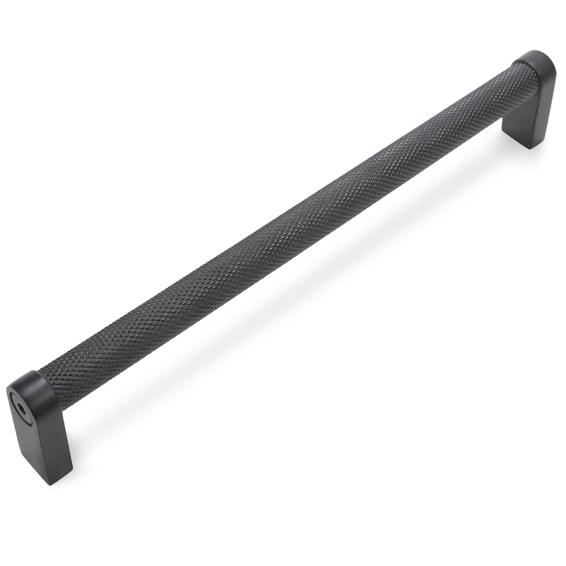 POVEFONK 10 Pack 7-1/2 inch(192mm) Matte Black Kitchen Cabinet Handles Cabinet Pulls Black Drawer Pulls Kitchen Cabinet Hardware Handles Dresser Handles