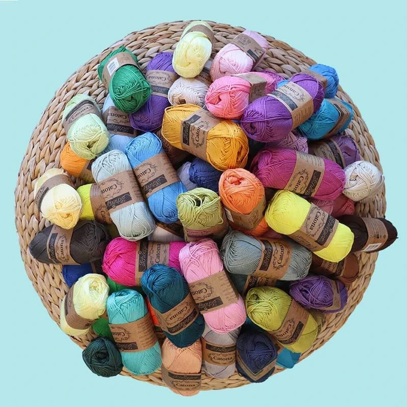 Scheepjes - Scheepjes Catona 113 Colours Assortment Yarn - 1 Set