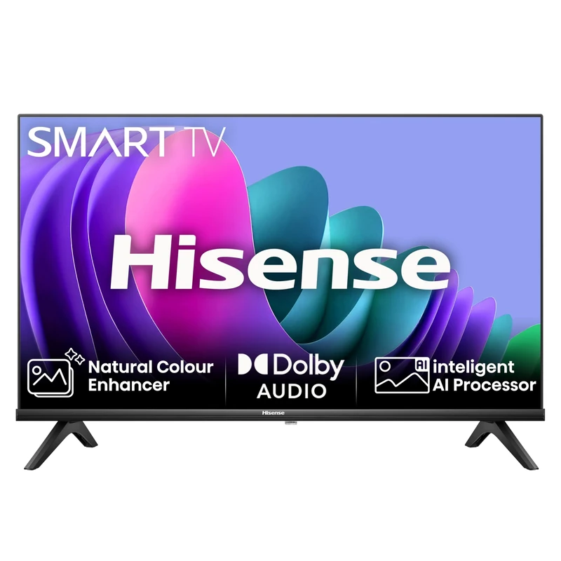 Hisense 32E4NTUK 32" HD Smart TV - VIDAA OS, Dolby Audio, AI Sports