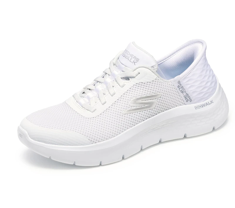 Skechers Women's Go Walk Flex Grand Entry, White, 10 UK