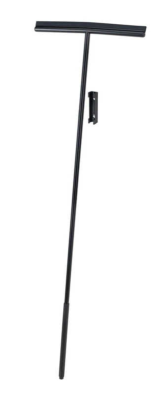 Rosole Floor Mop Extra Long Handle with Non-Slip Handle, Shower Squeegee with Silicone Lip, Stainless Steel (Rust-Proof), 40 x 133 x 3 cm - Image 1