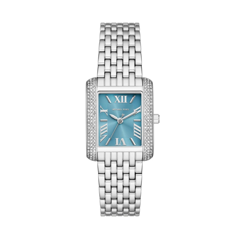 Michael Kors MK4829 Emery Ladies Watch - Blue Dial Silver-Tone