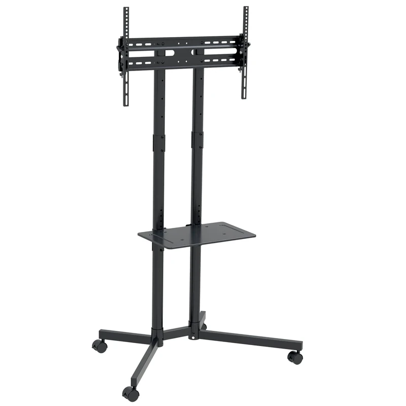 Maclean TV cart stand, professional,32-70", on casters, max. VESA 600x400, max. 40kg, MC-951