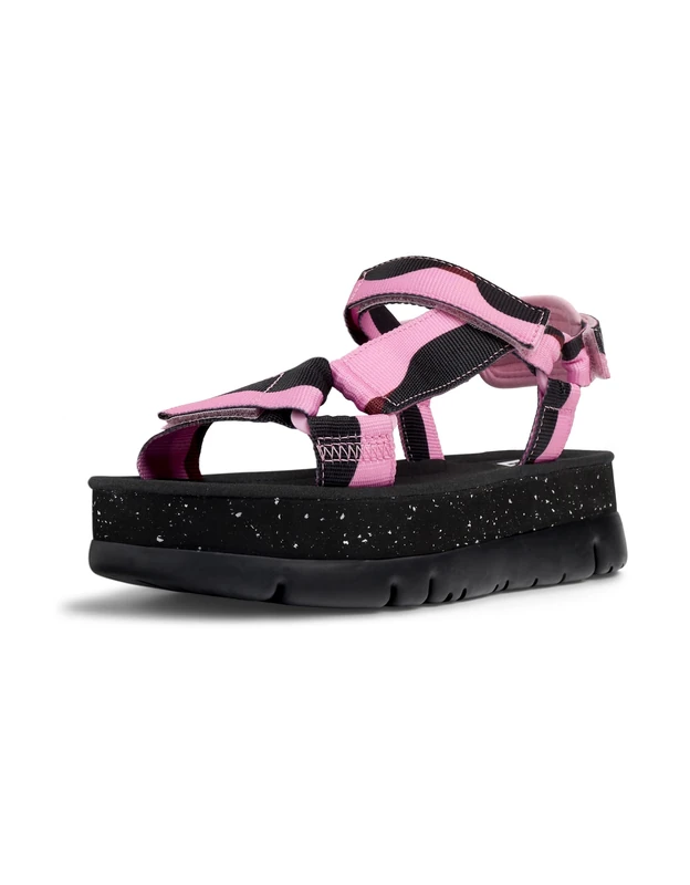 Camper Women's Oruga Up-k200851 Wedge Sandals, Multicolour 023 Tws, 9 UK