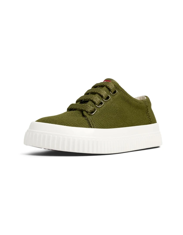 Camper K800575 Peu Roda, Children's Trainers, Medium Green 007, 13 UK Child