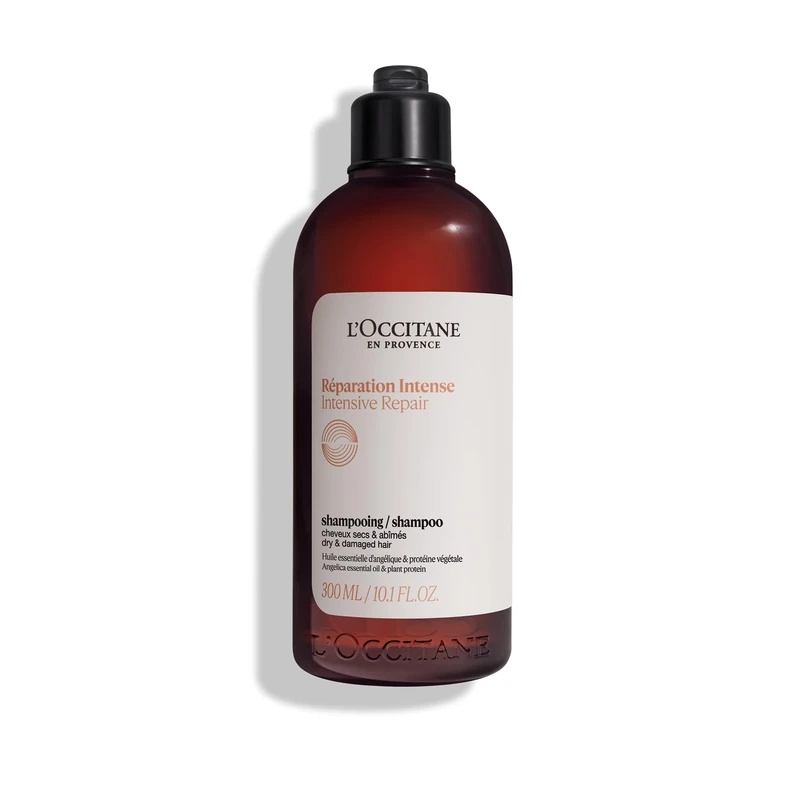 L'OCCITANE Intensive Repair Shampoo 300ml | Silicone Free Haircare | Vegan & 99% Readily Biodegradable | Luxury & Clean Beauty Haircare for All Hair Types