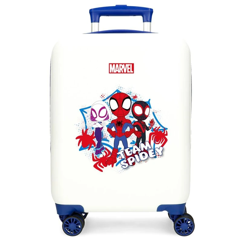Disney Children's Hard Suitcase Combination Lateral 4 Wheels Hand Luggage is Made of ABS, a Rigid and Lightweight Material. Spidey, Cabin Suitcase, Spidey, Valigia da cabina, Cabin Suitcase