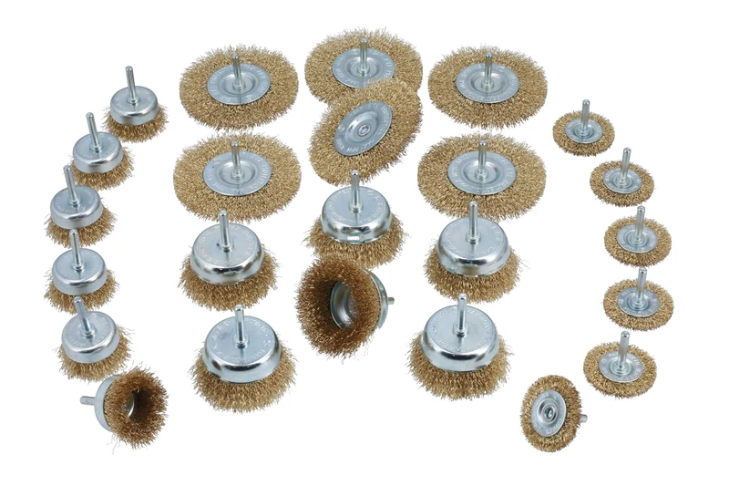 Laser 8862 Wire Brush Assortment 24pc - Image 1