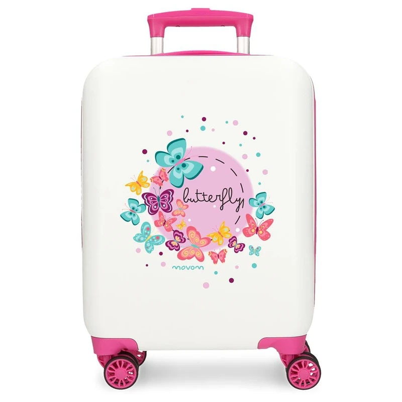 MOVOM Hard Cabin Suitcase Hello, Butterfly, Suitcase 50