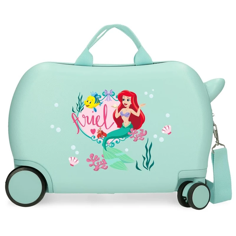 Disney Nylon Plastic Clamp Abranyl Type Multi-Diameter 2, Ariel, Children's Suitcase 45