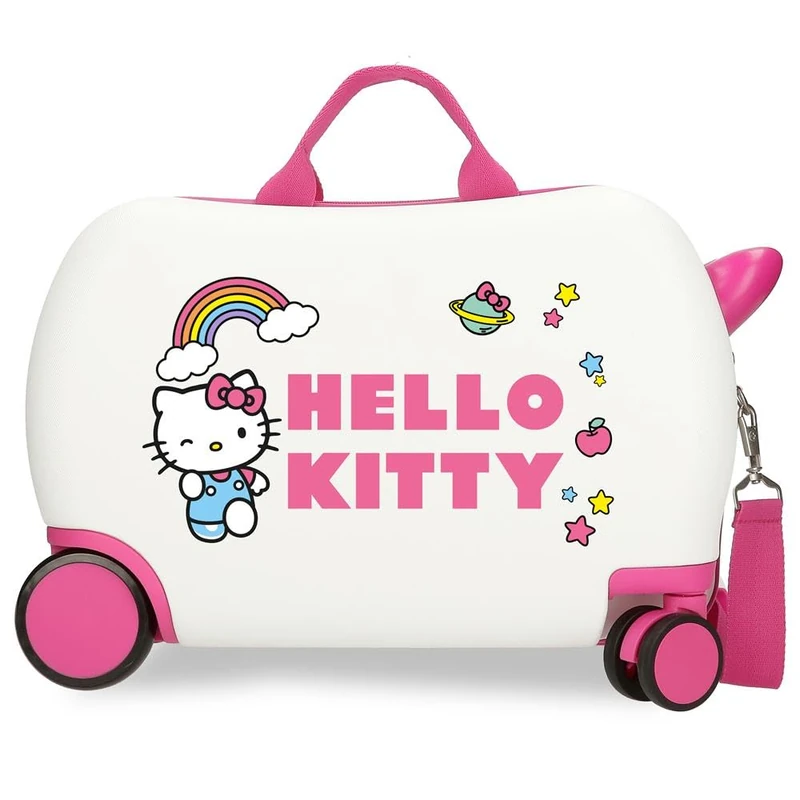 Hello Kitty, White, 31 cm x 45 cm x 20 cm, Children's Suitcase 20