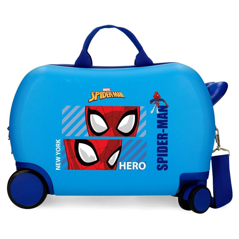 Marvel Spiderman Hero, Blue, 31x45x20 cm, Children's Suitcase 20
