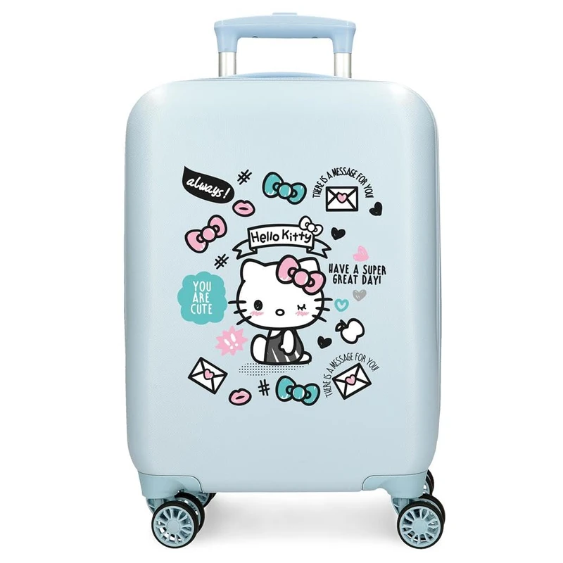 Hello Kitty, Light Blue, Small Suitcase