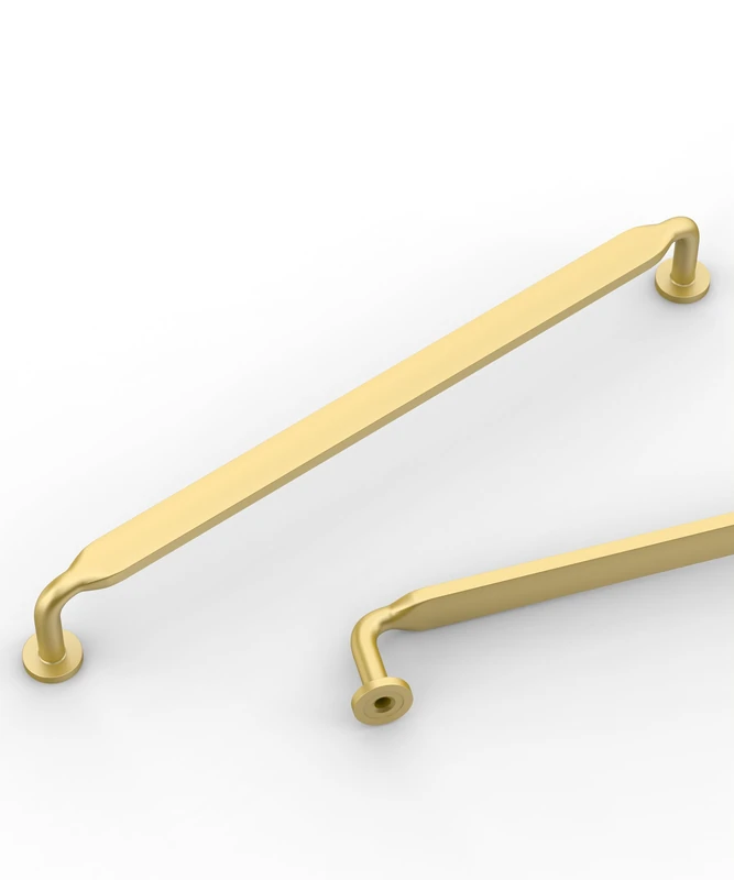 Coinkoly 10 Pack 7-1/2''(192mm) Gold Cabinet Pulls Kitchen Cabinet Handles Matte Gold Pulls for Cabinets and Drawers Dresser Hardware for Cupboard Bathroom