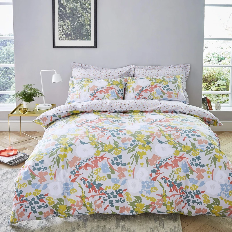 Bianca Bed Linen Bloomsbury Cotton Print 200 x 200 + 2 (80 x 80)