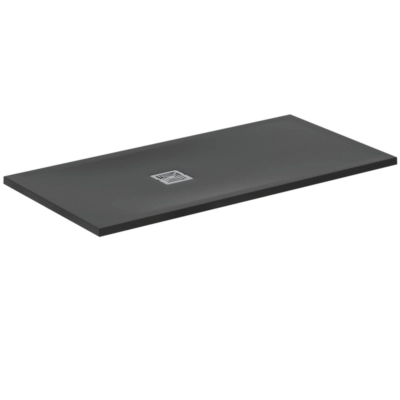 Ideal Standard T5613FV Ultra Flat s+ Shower Tray, Black