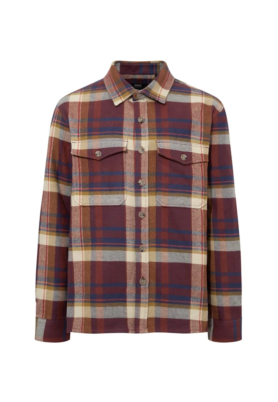 Mavi Men's Check Shirt, Paprika Check, M, Peppers Check, M