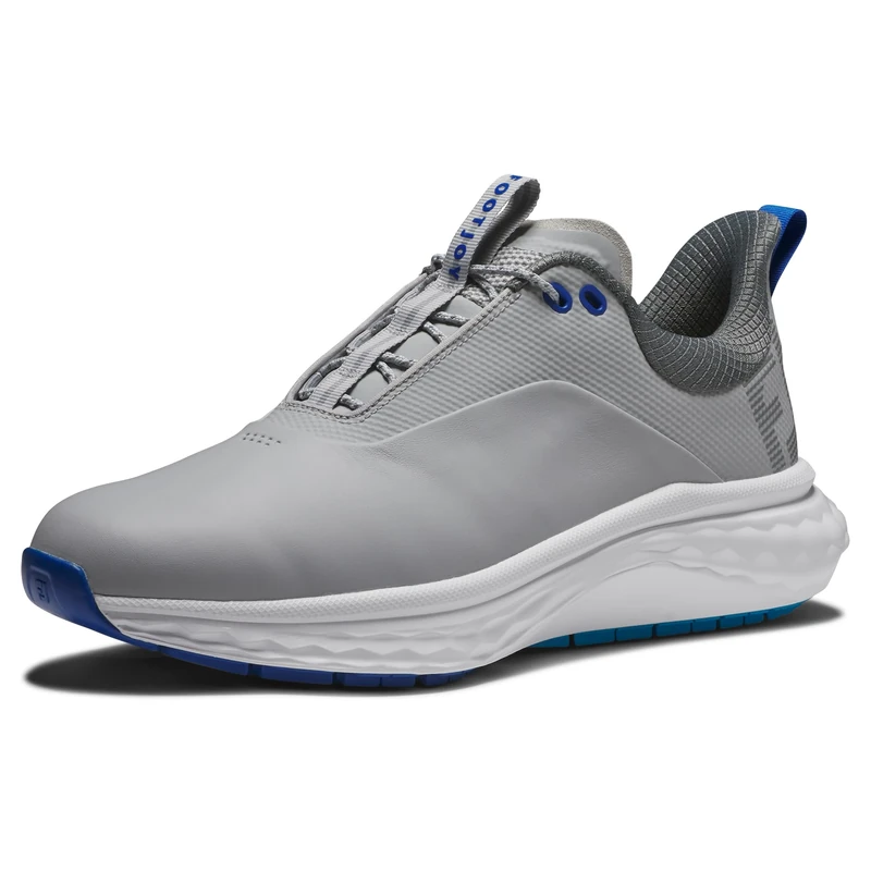 FootJoy FJ Quantum Grey/White/Blue, 10 UK Medium
