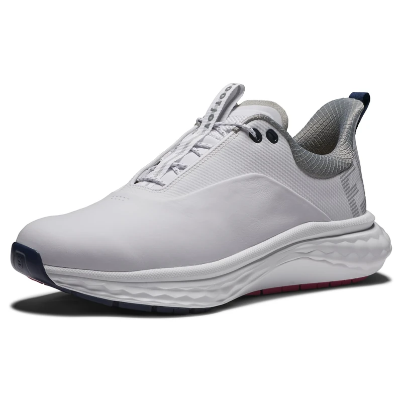 FootJoy FJ Quantum White/Blue/Pink, 6 UK Medium