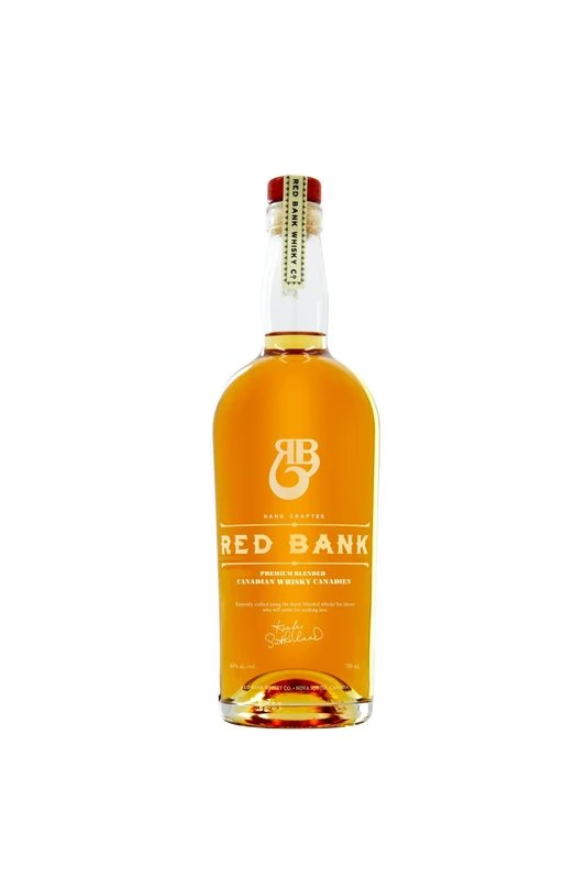 Red Bank | Premium Canadian Wheat Whisky | Small-Batch and Hand Crafted | Developed in Partnership with Kiefer Sutherland, 40% ABV (80 Proof) 70cl Bottle