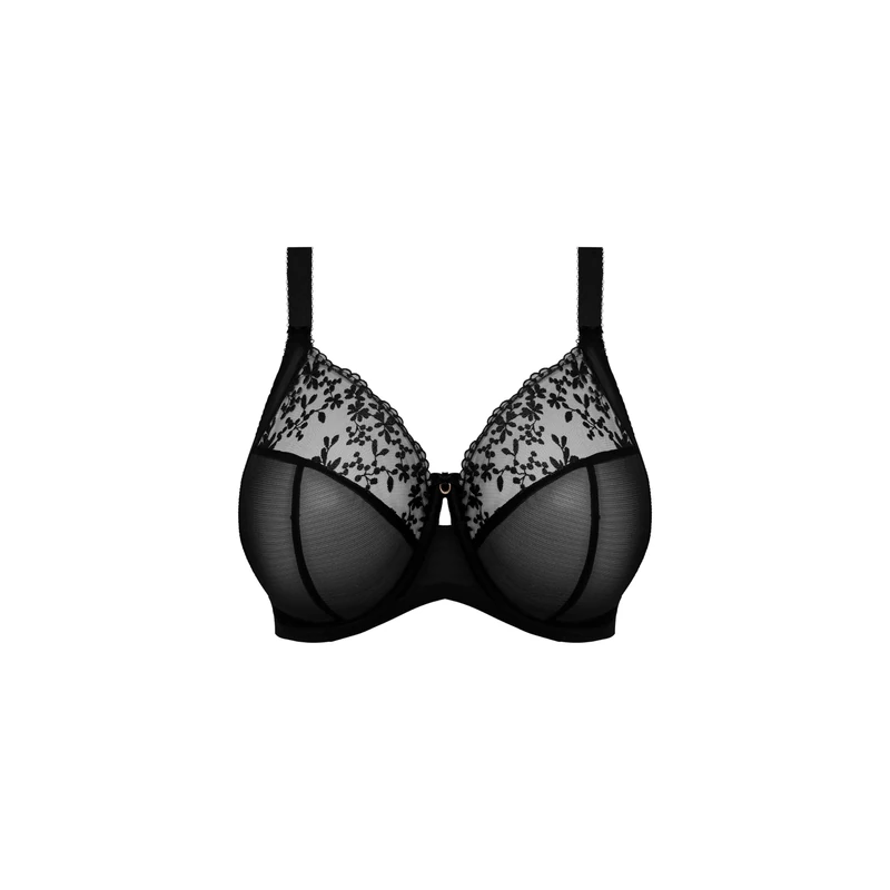 Elomi Women's Zarla Underwire Bra, Black, 40K US
