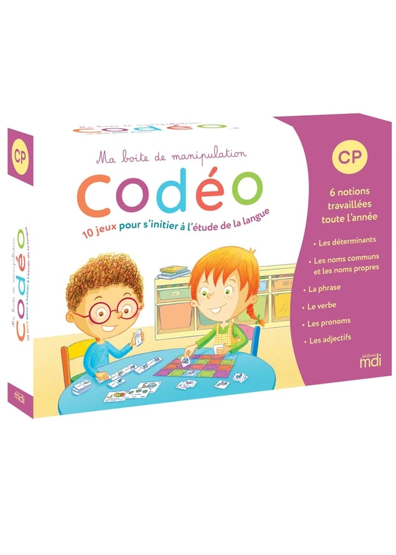 Codeo - Etude de la langue CP - Boite de manipulation - Image 1