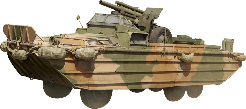I love Kit 1:35 - GMC DUKW- 353 with 105mm Howitzer