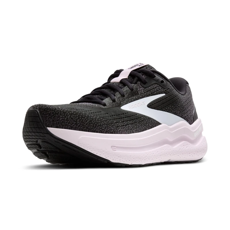 BROOKS 1204201B077 Ghost Max 2 Women Black/White/Orchid Ice UK 7