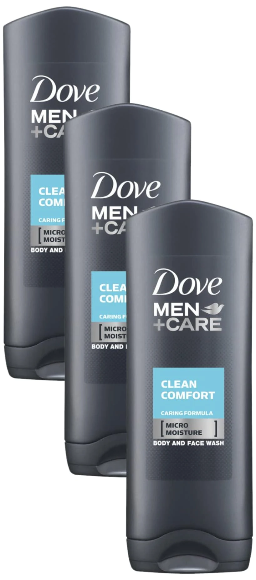 DOVE MEN + CARE CLEAN COMFORT BODYWASH 250ML (Pack of 3)