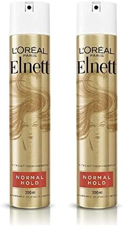 L'Oreal Shine Hairspray Normal Hold, 200ml (Pack of 2)
